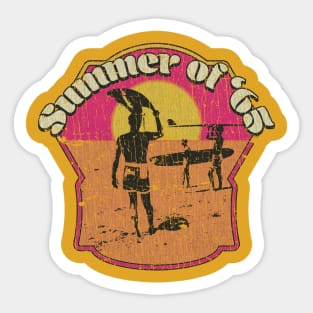 Summer of '65 Sticker